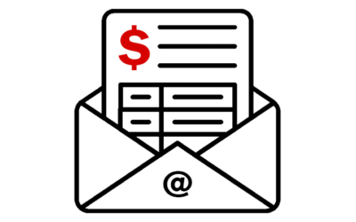 Envoi par courriel Facture du Point de Vente portée au compte
