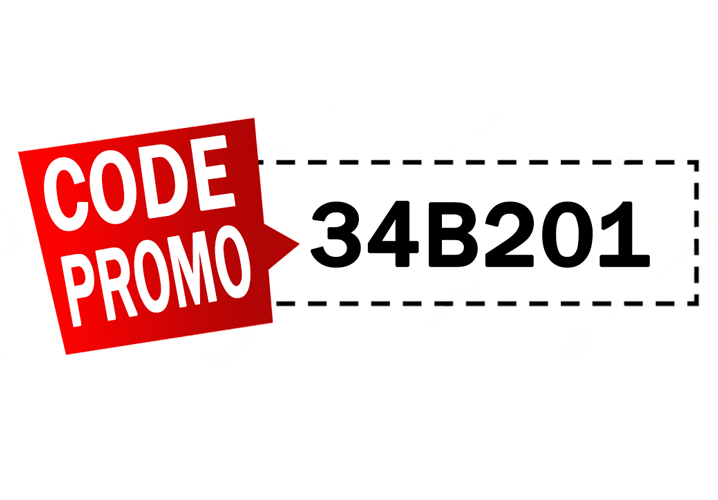 Code promotionnel – Réservation en ligne